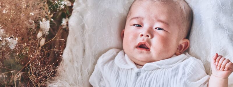 泣き顔もかわいい思い出に♪小さなお子さまの撮影で大切にしていること